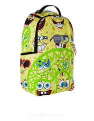 SPONGEBOB SPRAYPAINT FACE PATTERN