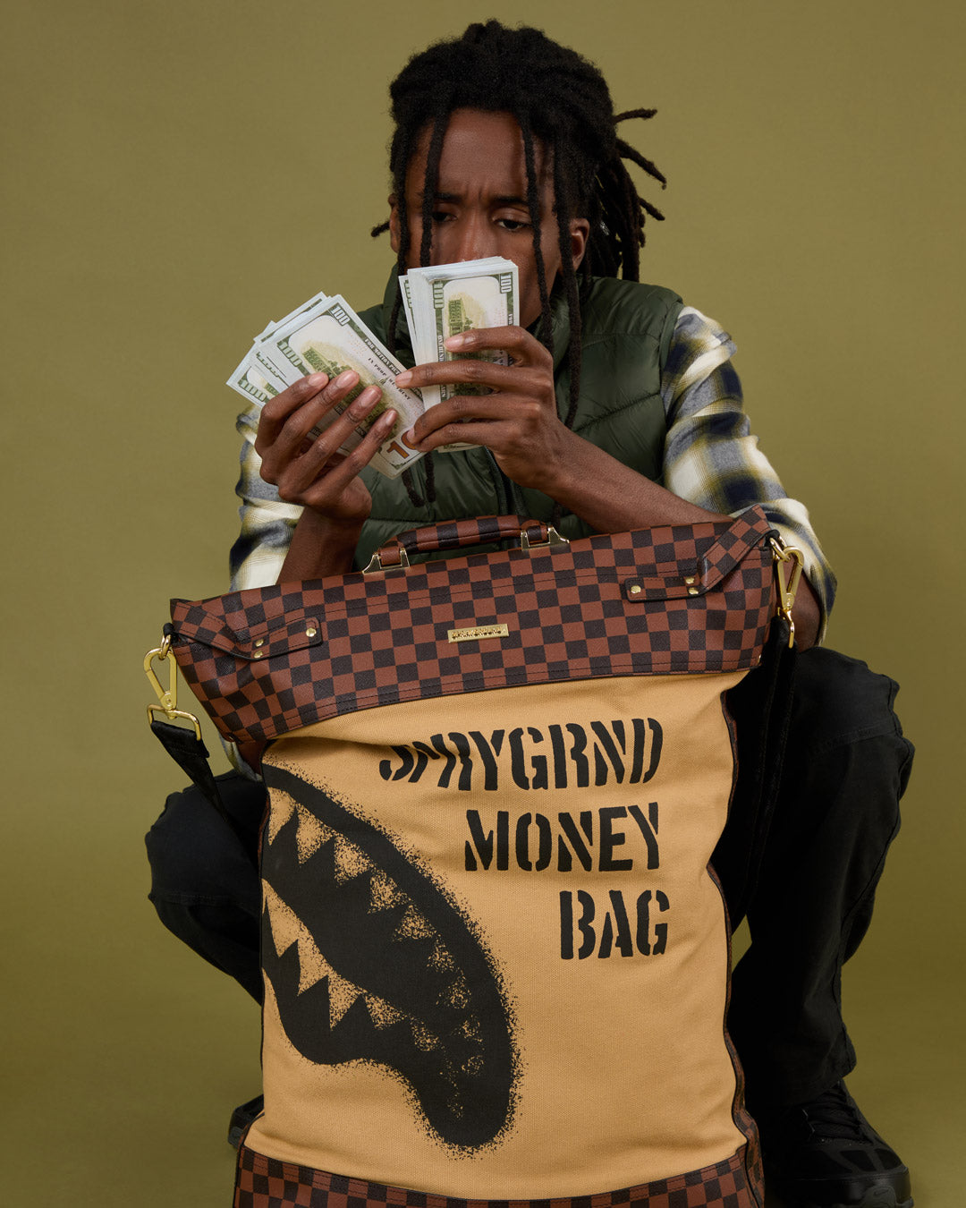 SPRAYGROUND MONEY BAG