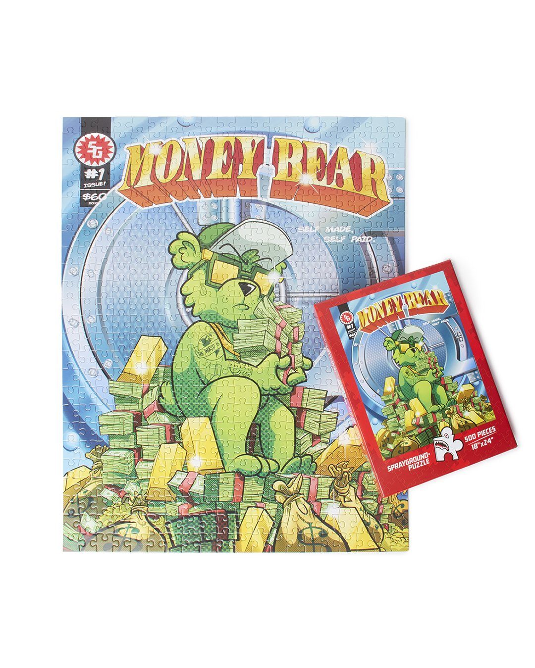 SPRAYGROUND MONEY BEAR PUZZLE (500 pcs)