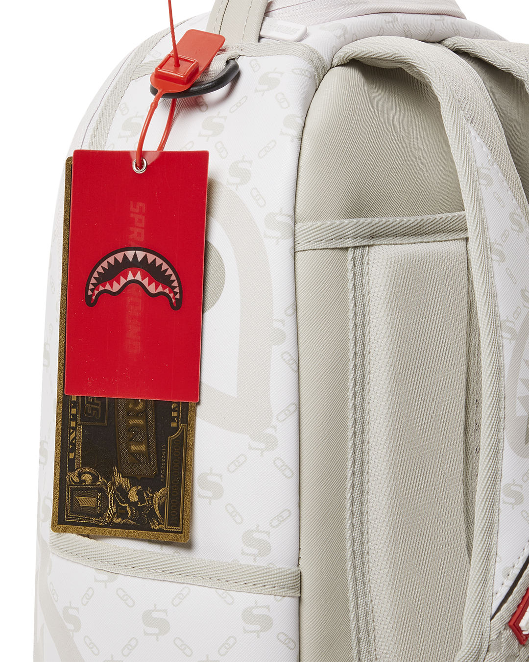 MONEY PATTERN POWDER BACKPACK (DLXV)