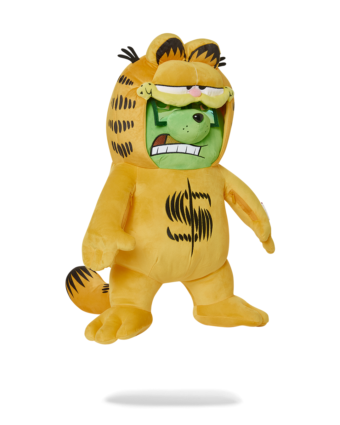 GARFIELD MONEYBEAR SUIT TEDDYBEAR BACKPACK