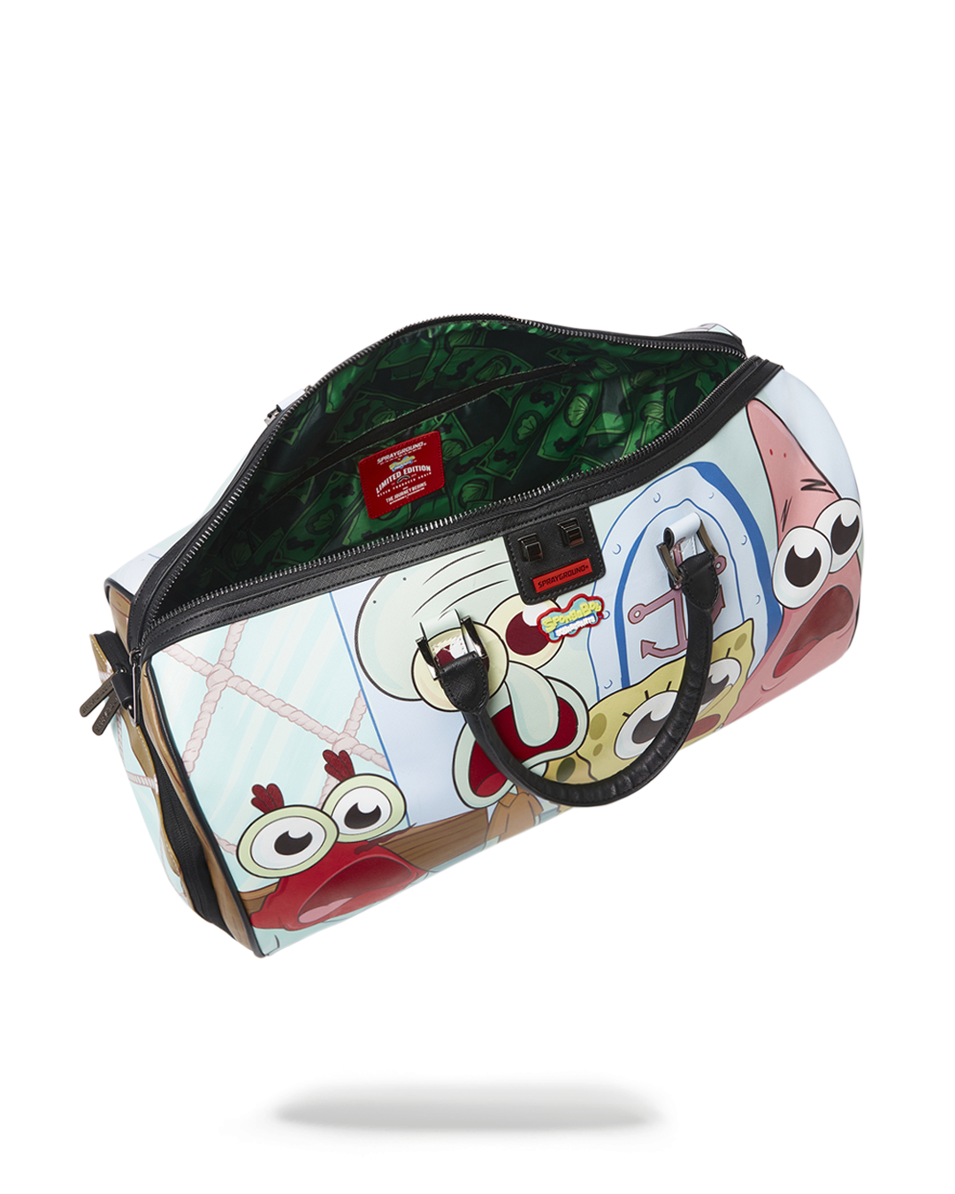 SPONGEBOB SHARK CREW EMPEROR DUFFLE