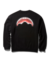 SPONGEBOB SPLAT PULLOVER SWEATER (BLACK)