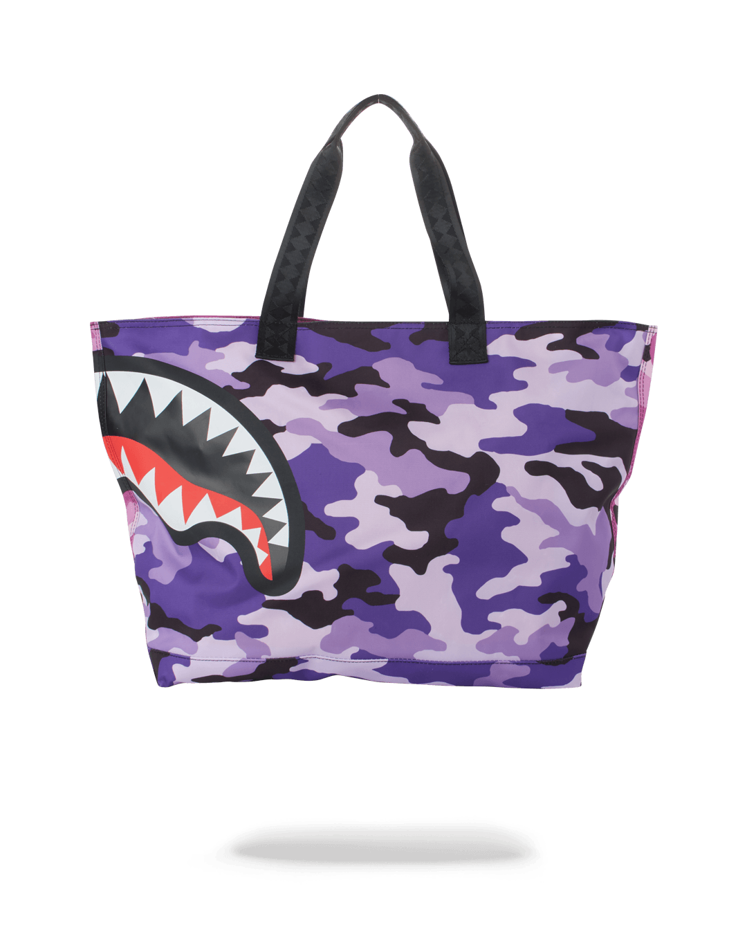 SPLIT CAMO BEACH TOTE