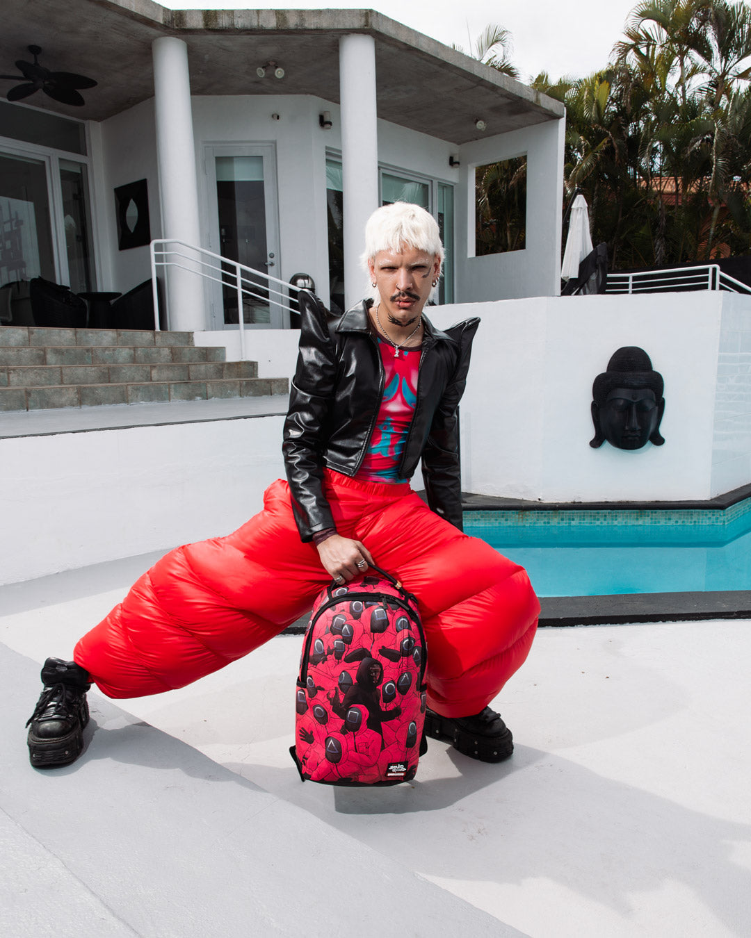 SQUID GAME COLLAB FRONT MAN CREW BACKPACK