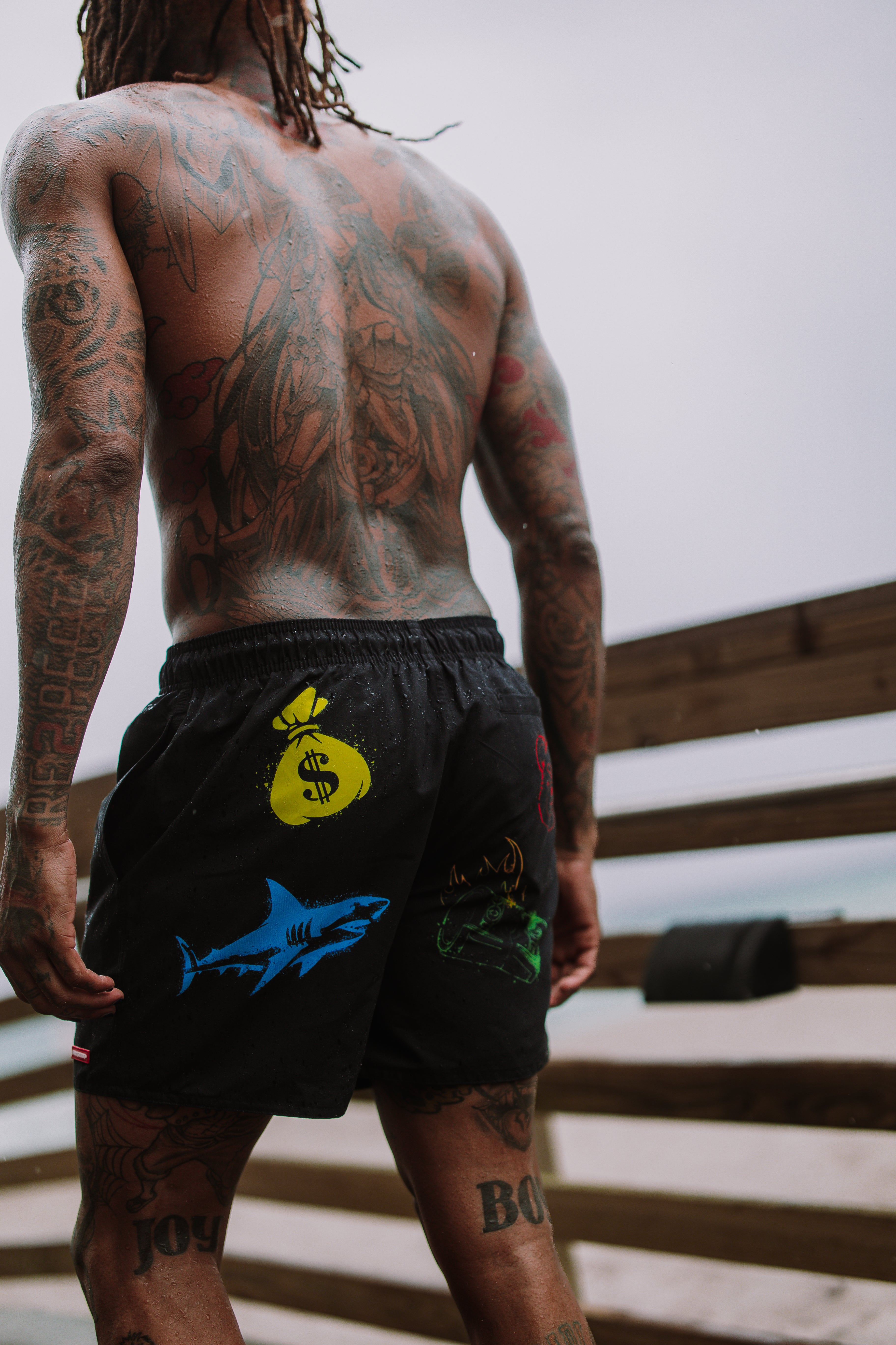 STREET ARTIST SWIM SHORTS