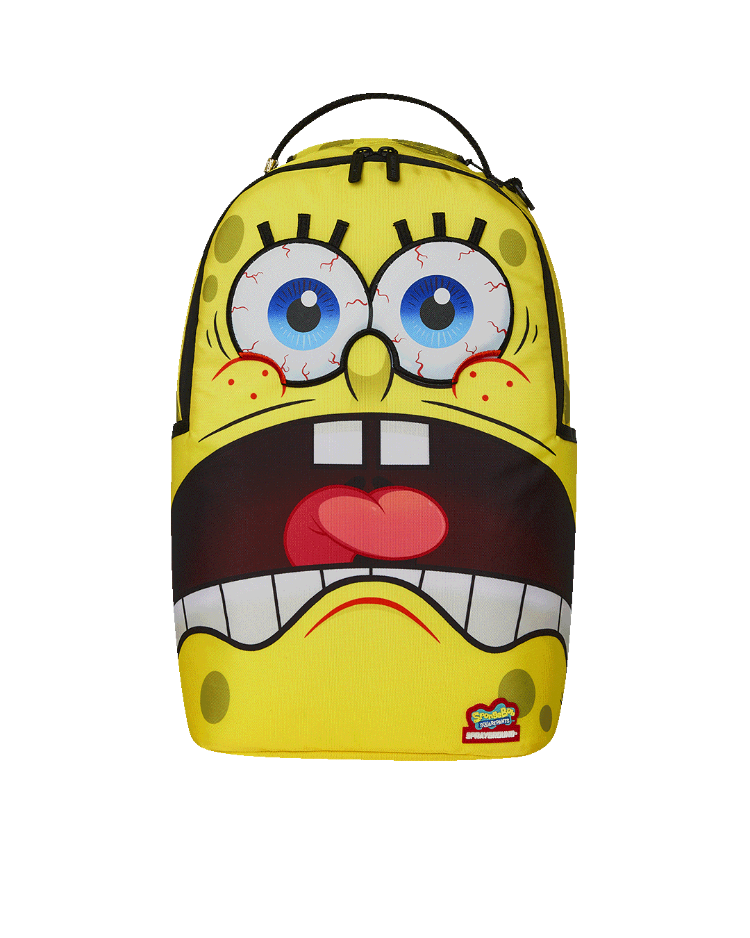 SPONGEBOB EYE POP REMOVABLE EYES BACKPACK